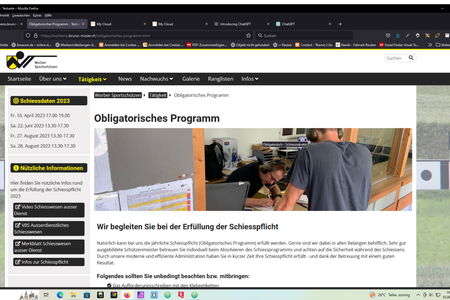 Webauftritt Worber Sportschützen